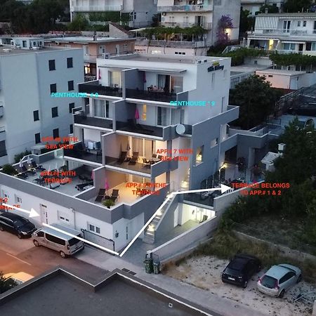 Villa Melassy Makarska Kültér fotó